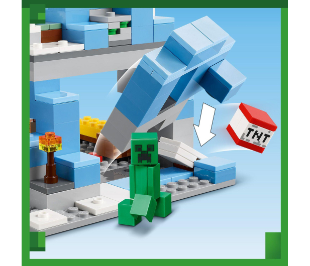 LEGO Minecraft 21243 Ośnieżone szczyty - 1090511 - zdjęcie 2